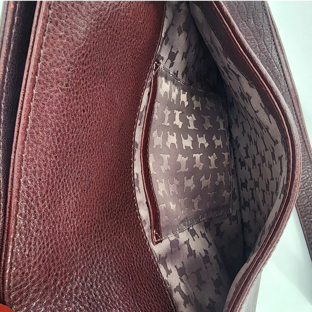 Radley London Dark Brown Pebbled Leather Crossbody Bag - Picture 9 of 13